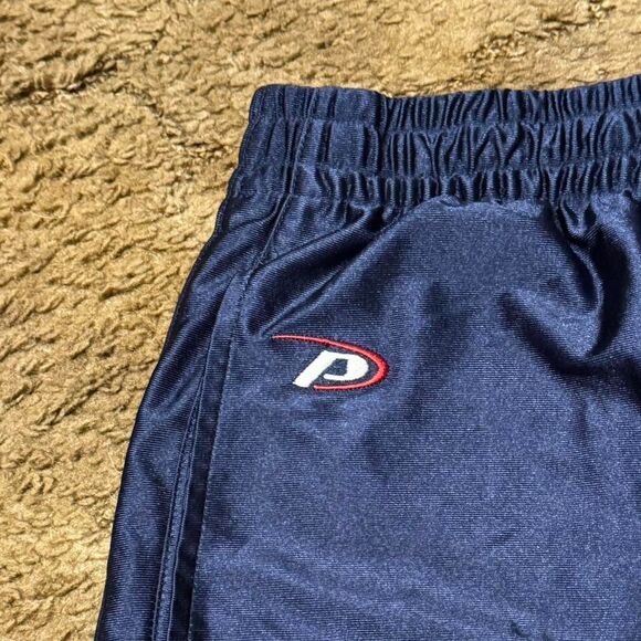 90s Pro Player University Of Illinois College Athletic Shorts Navy Blue Medium - Picture 4 of 8